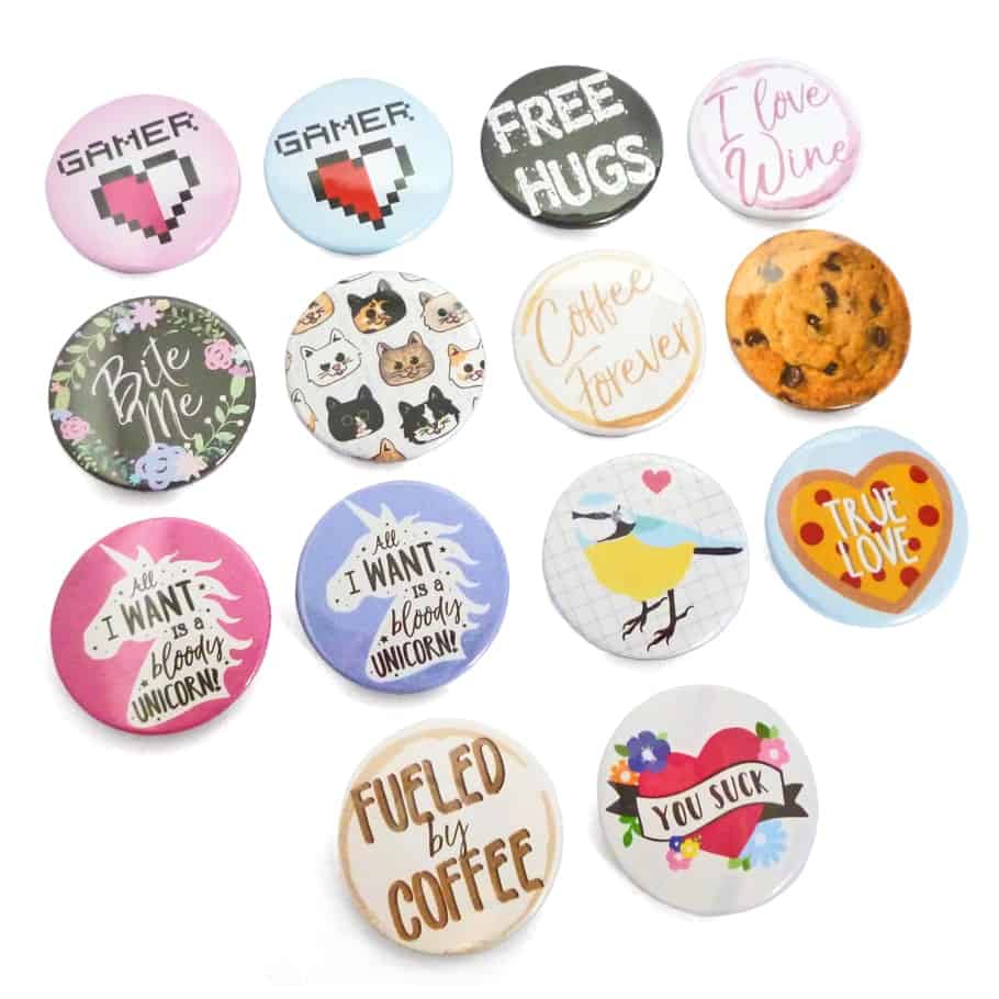 Button Badges at SJ-World Gifts Malaysia | Trusted Premium Gifts and Corporate Gifts Malaysia Supplier