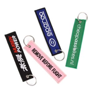 Embroidery Woven Keychain Keychain – KC04 | SJ-World Gifts Malaysia - Premium Gift Supplier