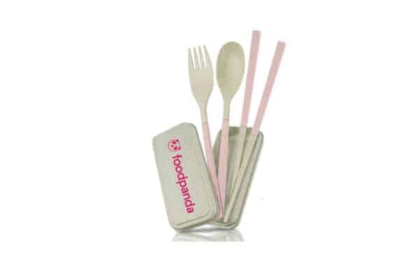 Eco Friendly Eco Cutlery Set – EH08 | SJ-World Gifts Malaysia - Premium Gift Supplier