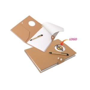 Eco Notebook with Pen Eco Notebook – EW04 | SJ-World Gifts Malaysia - Premium Gift Supplier