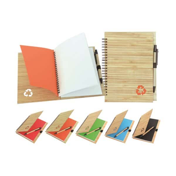 Eco Notebook with Pen Eco Notebook – EW08 | SJ-World Gifts Malaysia - Premium Gift Supplier