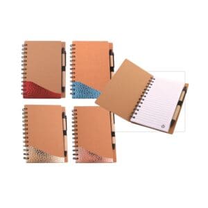 Eco Notebook with Pen Eco Notebook – EW10 | SJ-World Gifts Malaysia - Premium Gift Supplier