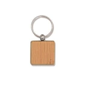 Keychain Wooden Keychain – WK01 | SJ-World Gifts Malaysia - Premium Gift Supplier