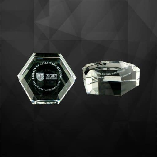 Paper Weight Crystal Paper Weight – PW04 | SJ-World Gifts Malaysia - Premium Gift Supplier